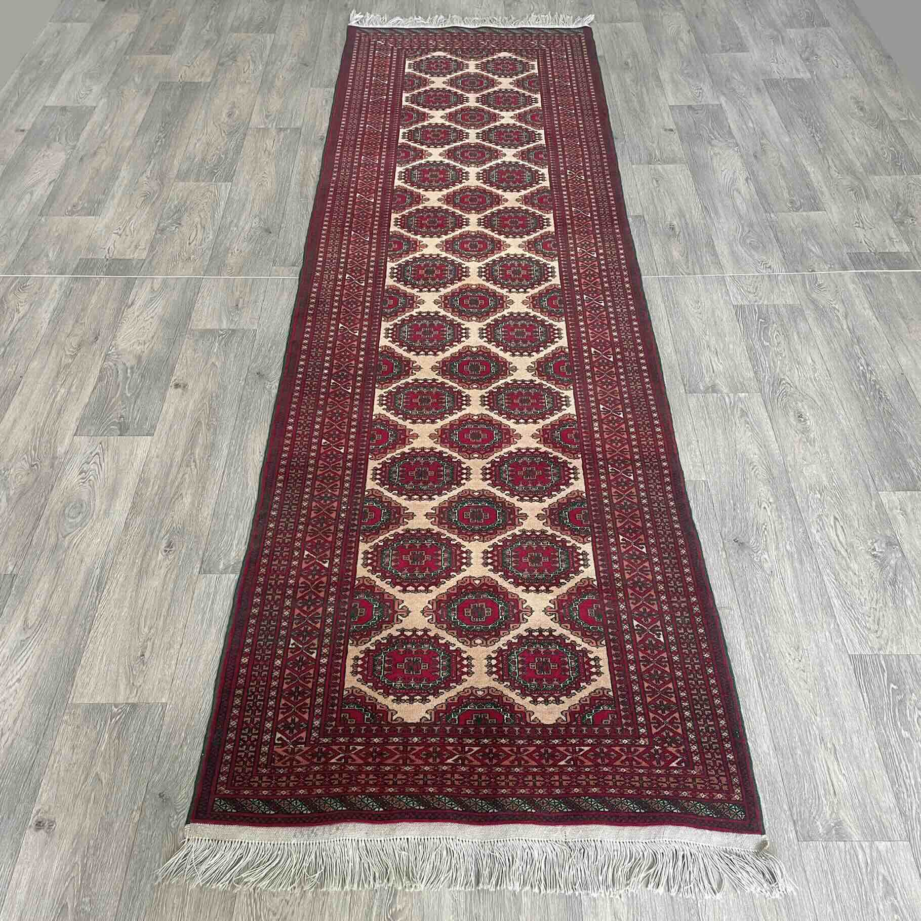 Old Turkmen Tekke Runner c. 1980