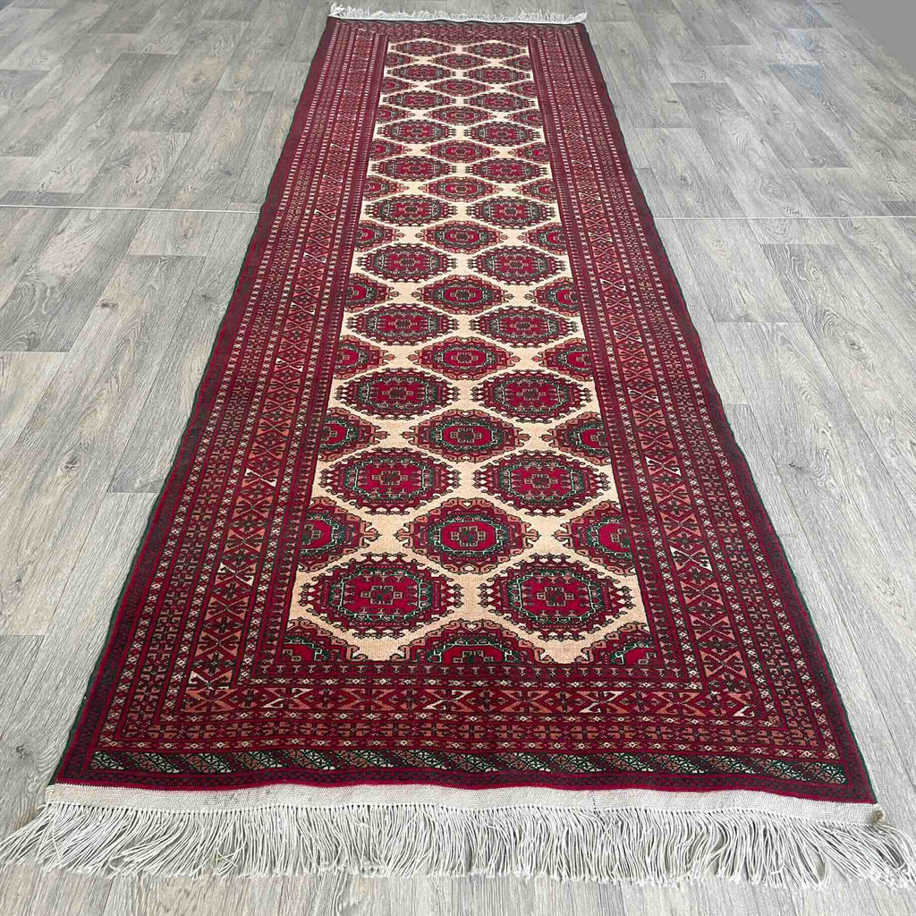 Old Turkmen Tekke Runner c. 1980