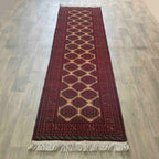 Old Turkmen Tekke Runner c. 1980