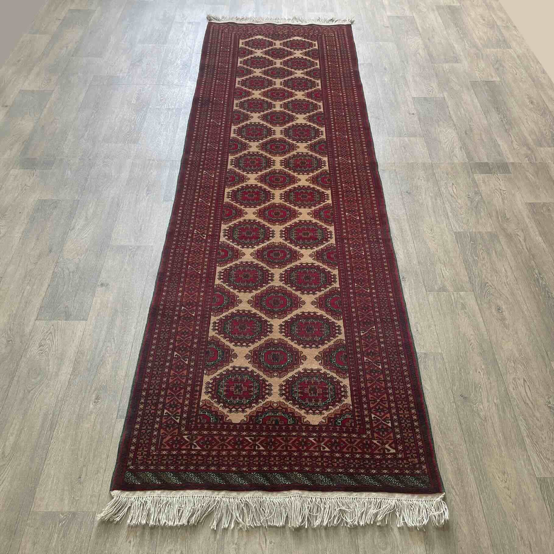 Old Turkmen Tekke Runner c. 1980