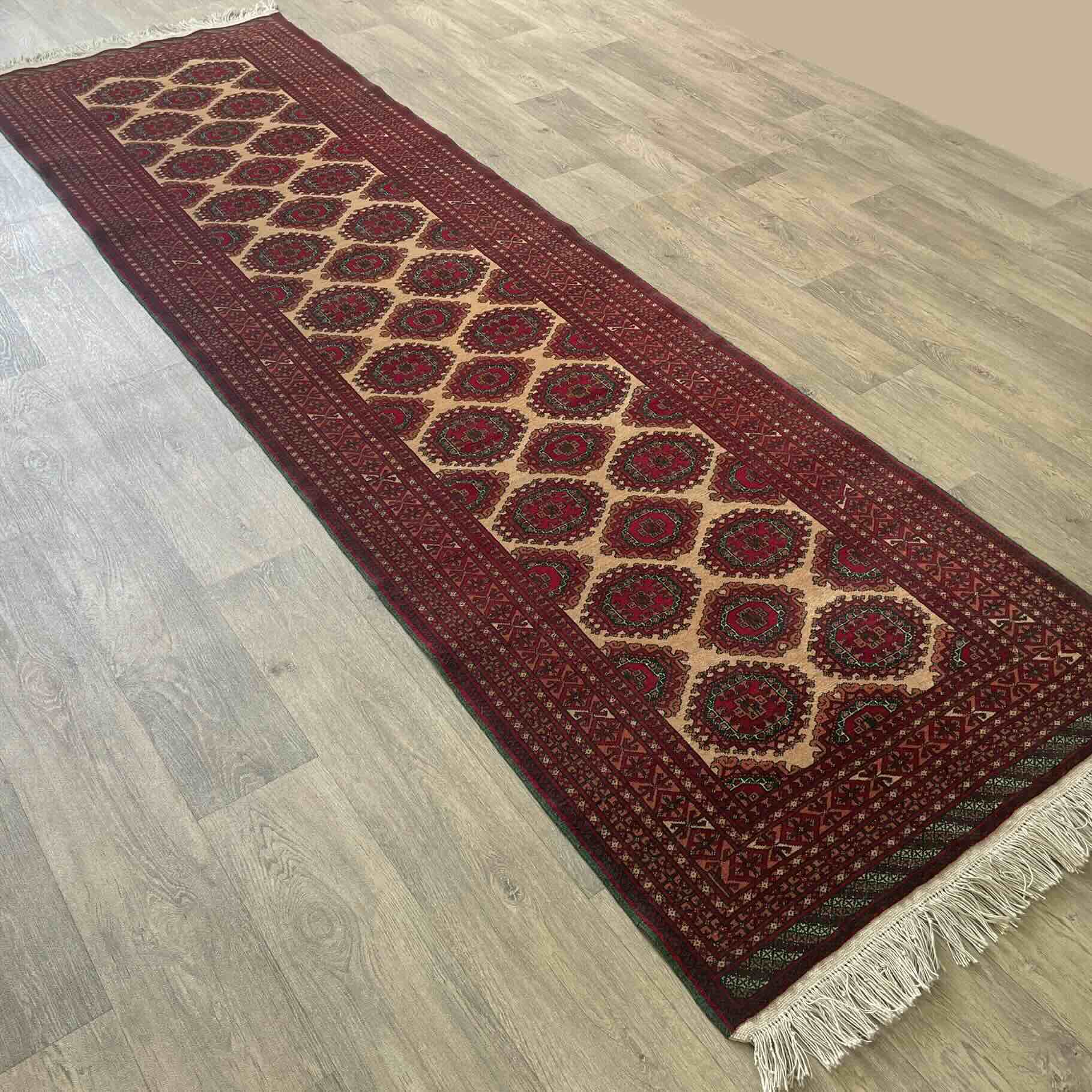 Old Turkmen Tekke Runner c. 1980