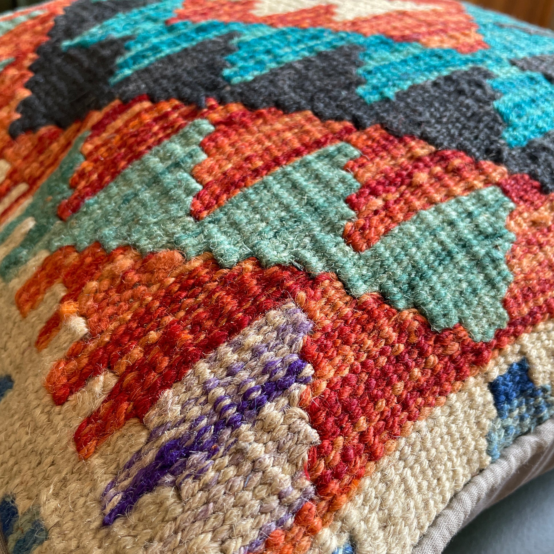 45 x 45 cm | Afghan Kilim Cushion Cover