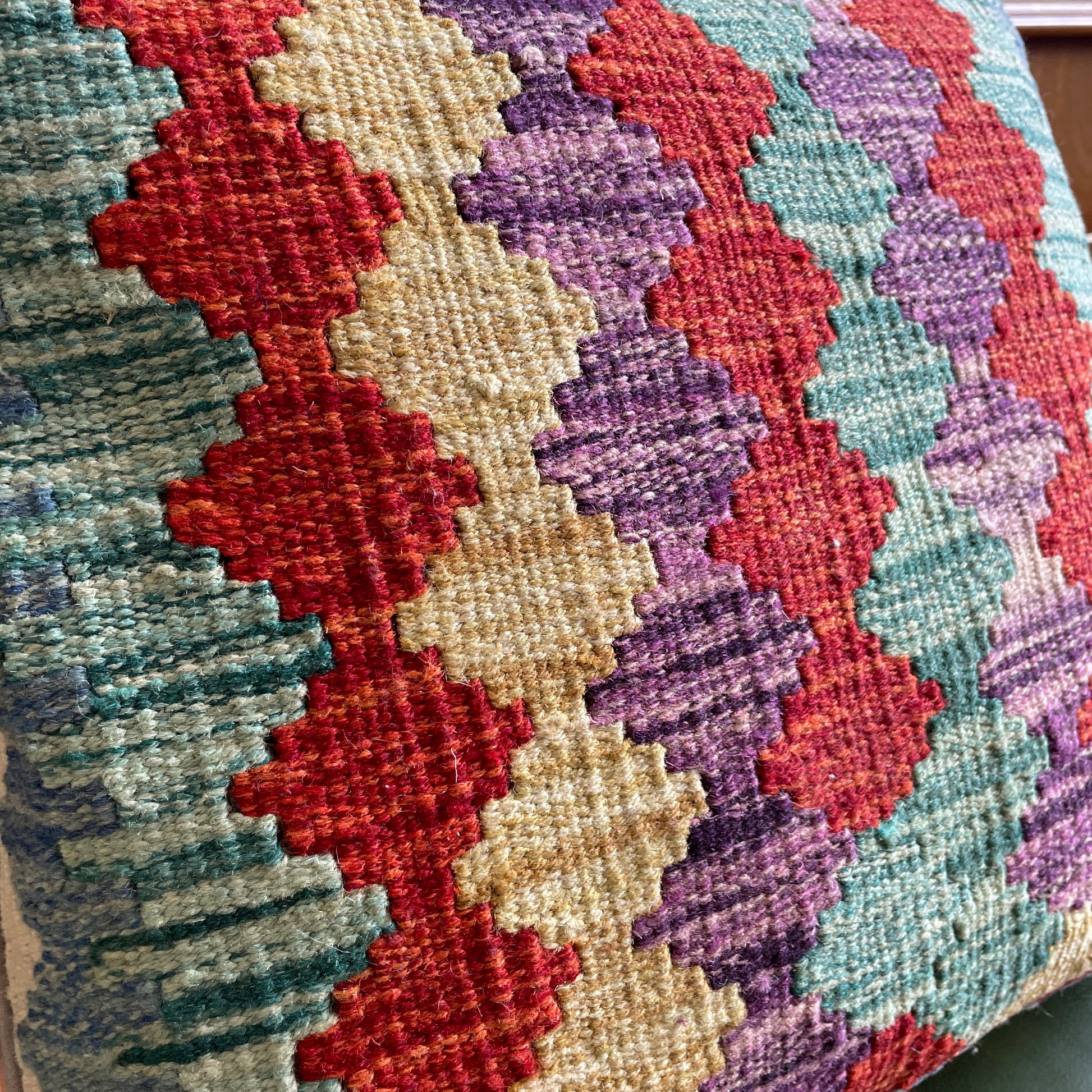 45 x 45 cm | Afghan Kilim Cushion Cover