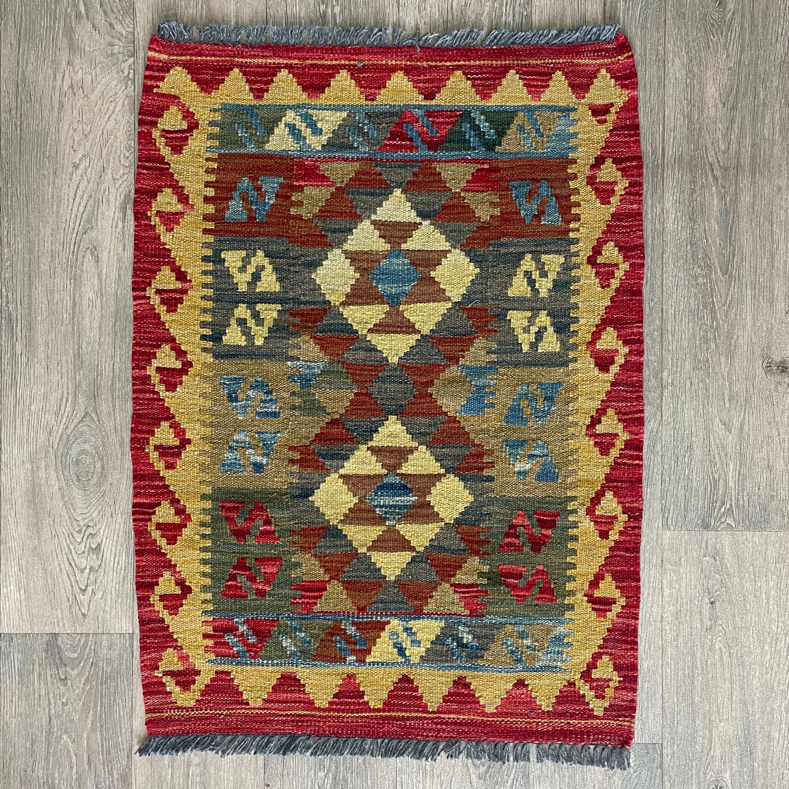 Afghan Kilim Door Mat