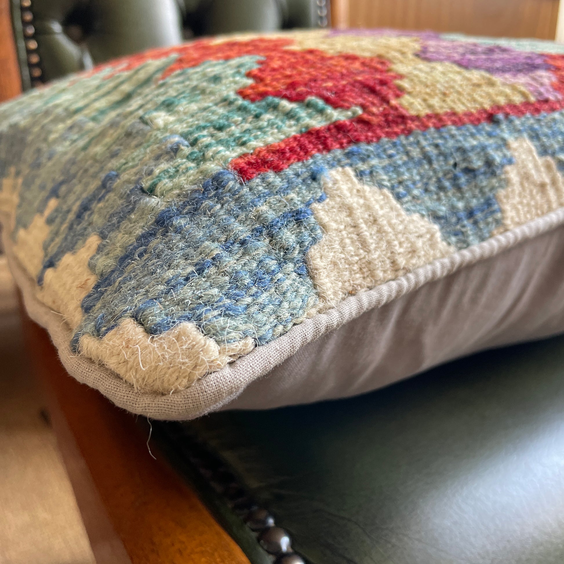 45 x 45 cm | Afghan Kilim Cushion Cover