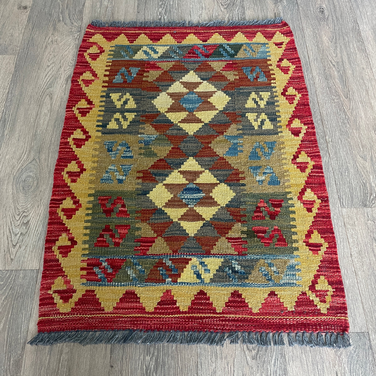 Afghan Kilim Door Mat