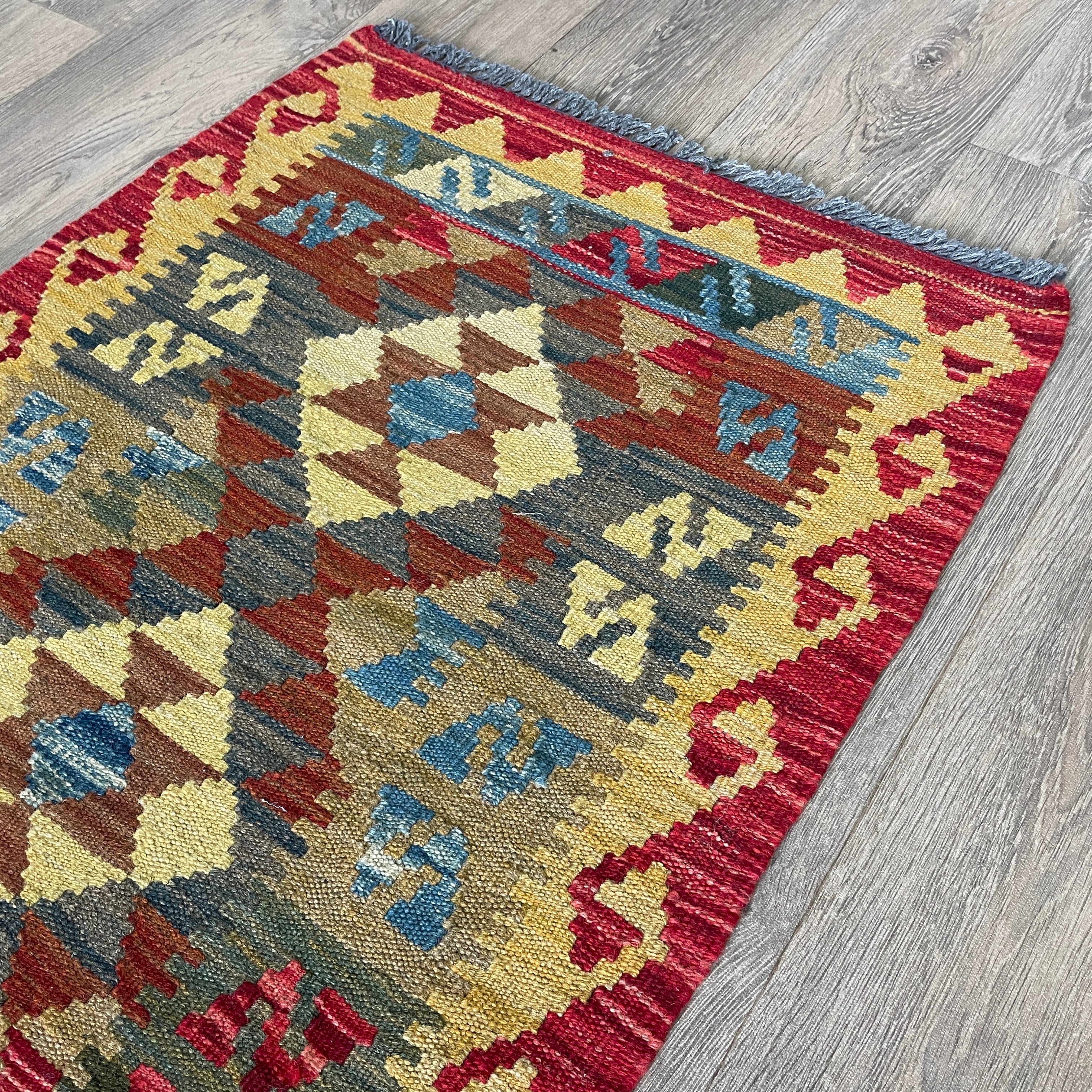 Afghan Kilim Door Mat