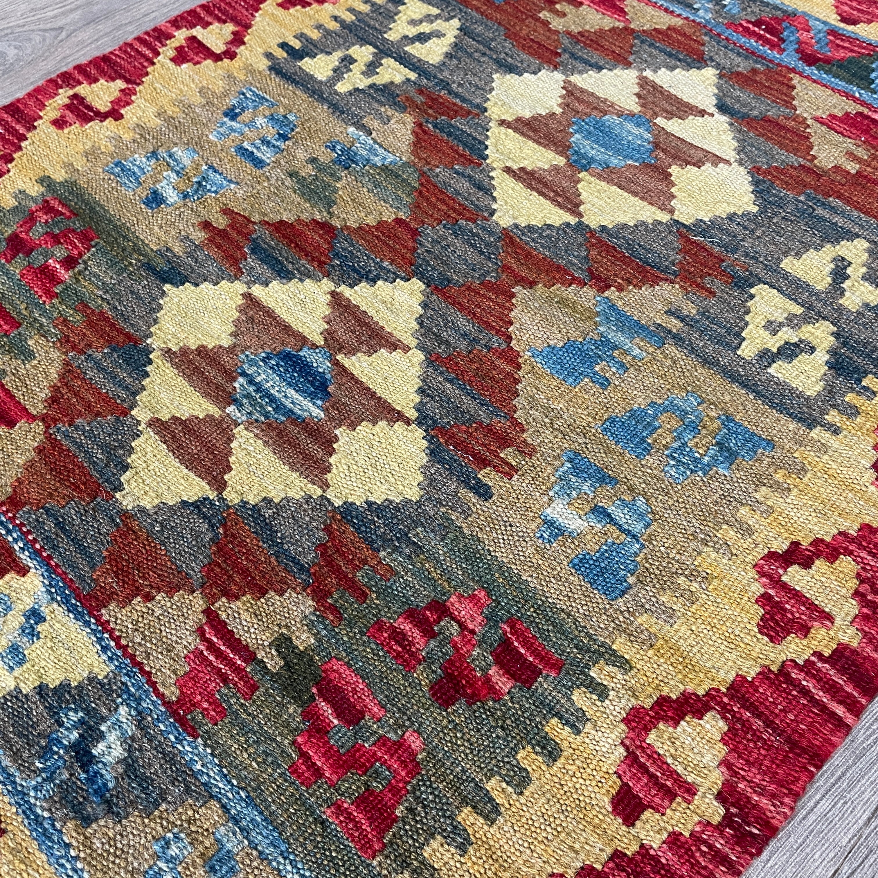 Afghan Kilim Door Mat