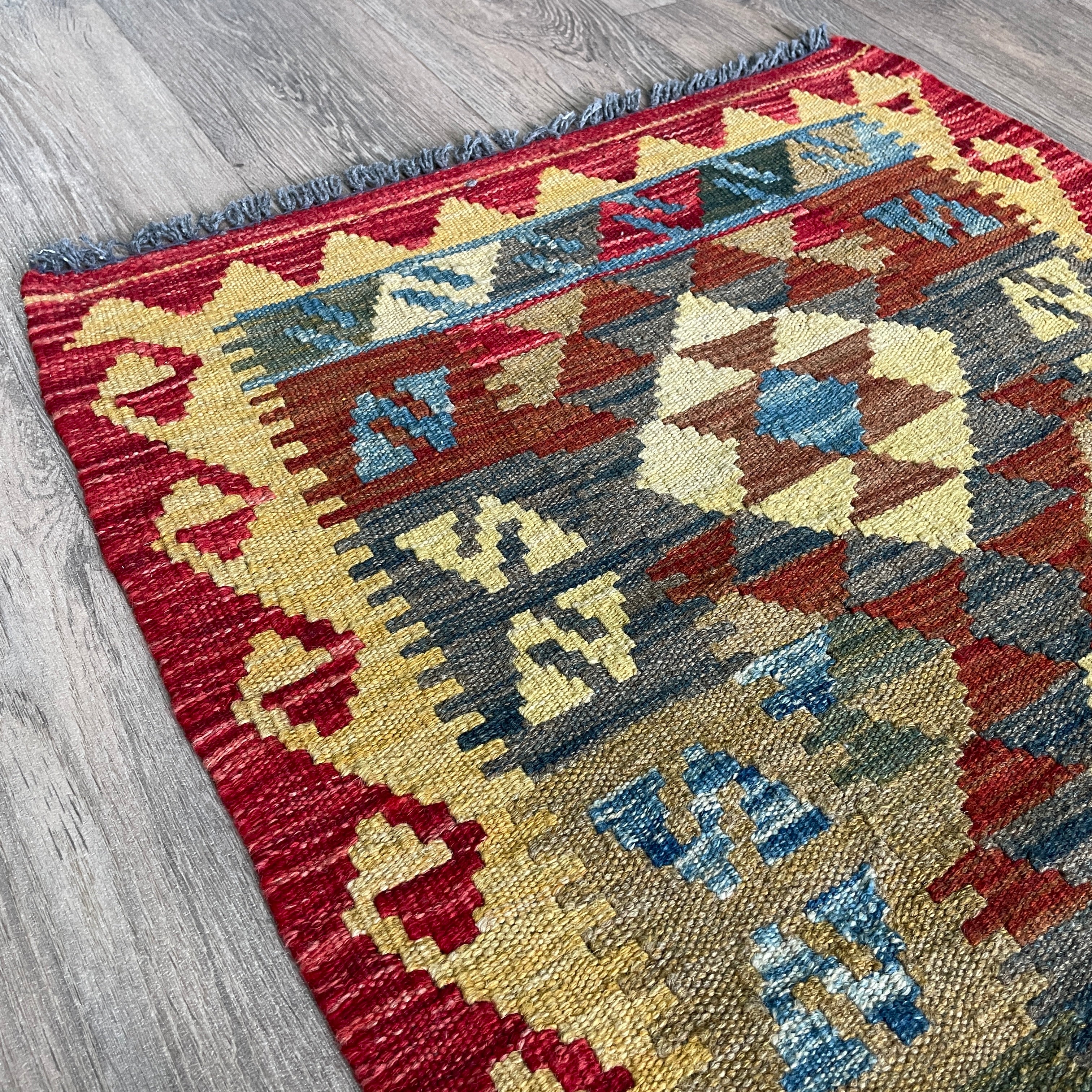 Afghan Kilim Door Mat