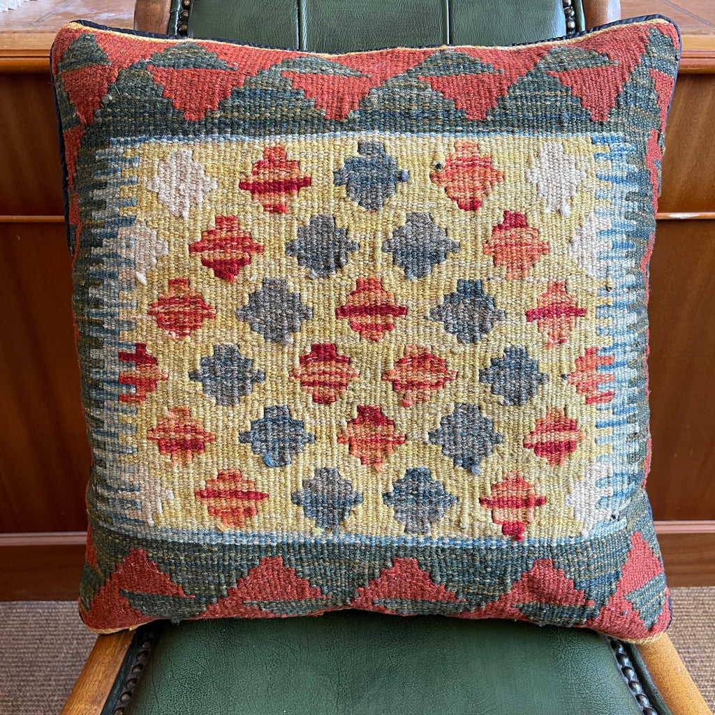 45 x 45 cm | Afghan Kilim Cushion Cover