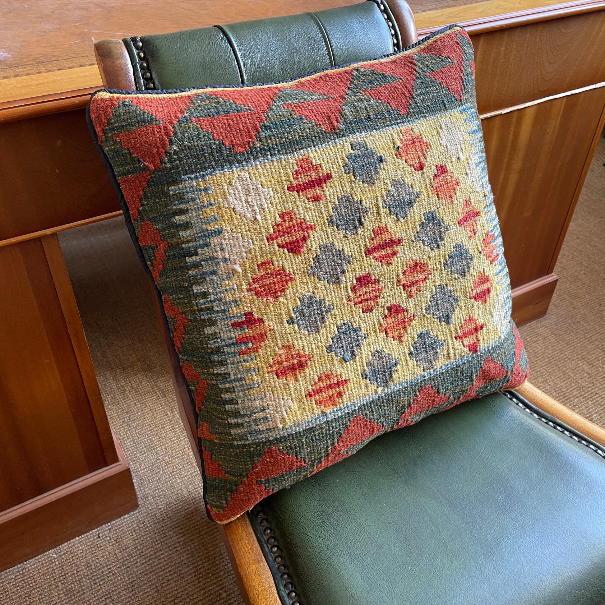 45 x 45 cm | Afghan Kilim Cushion Cover