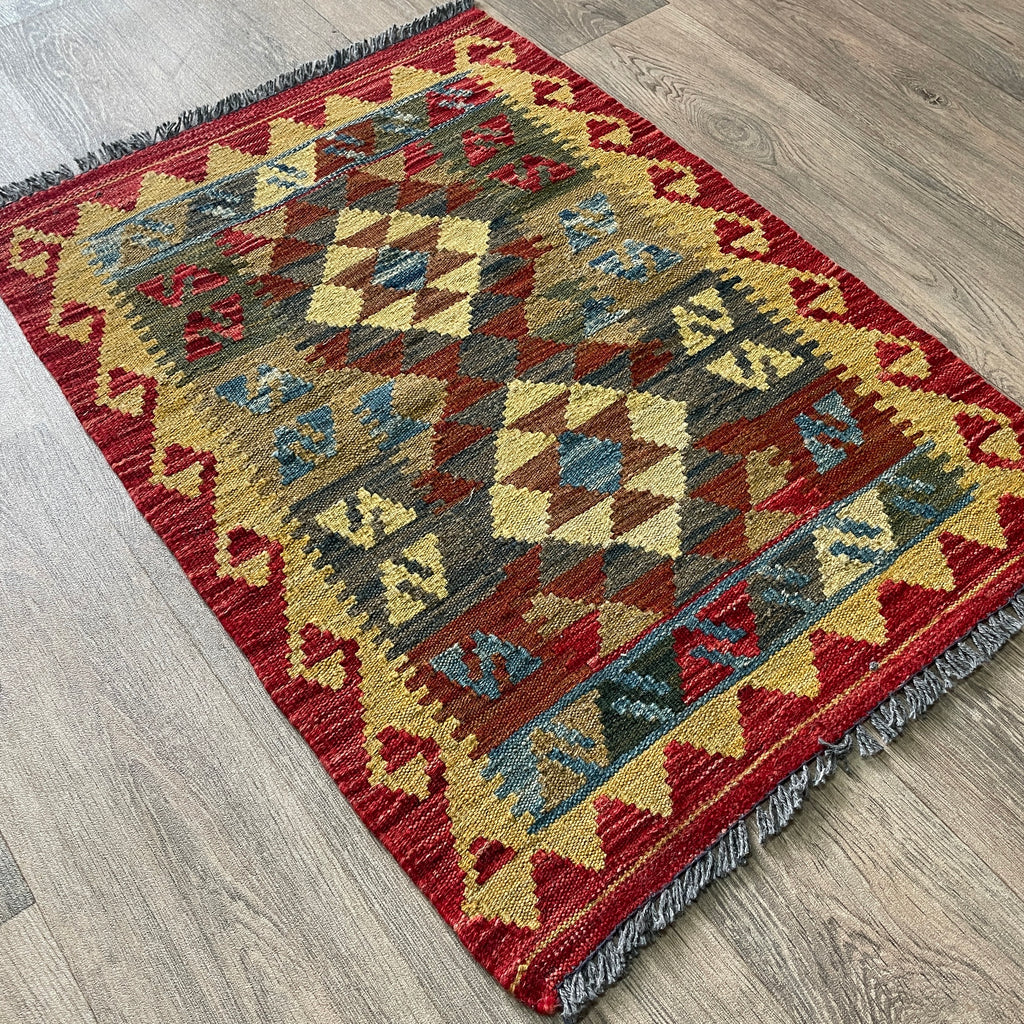 Afghan Kilim Door Mat