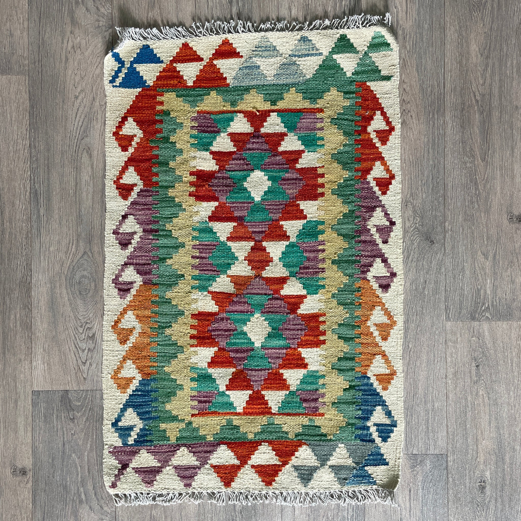 Afghan Kilim Door Mat