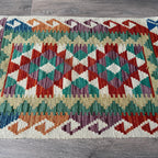 Afghan Kilim Door Mat