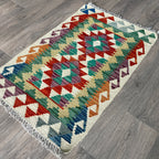 Afghan Kilim Door Mat