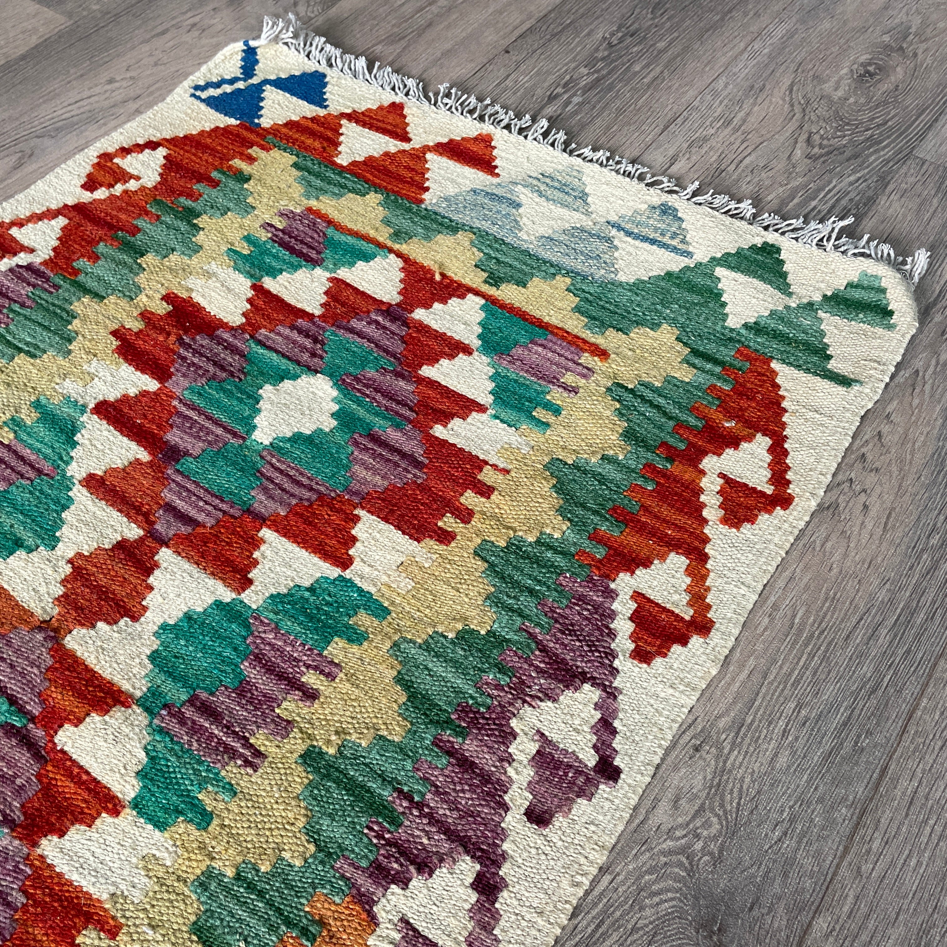 Afghan Kilim Door Mat