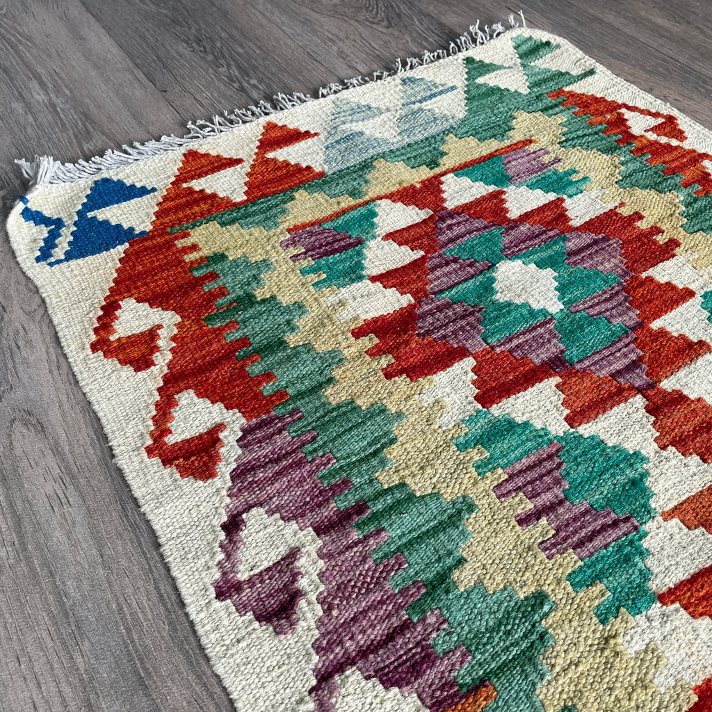 Afghan Kilim Door Mat