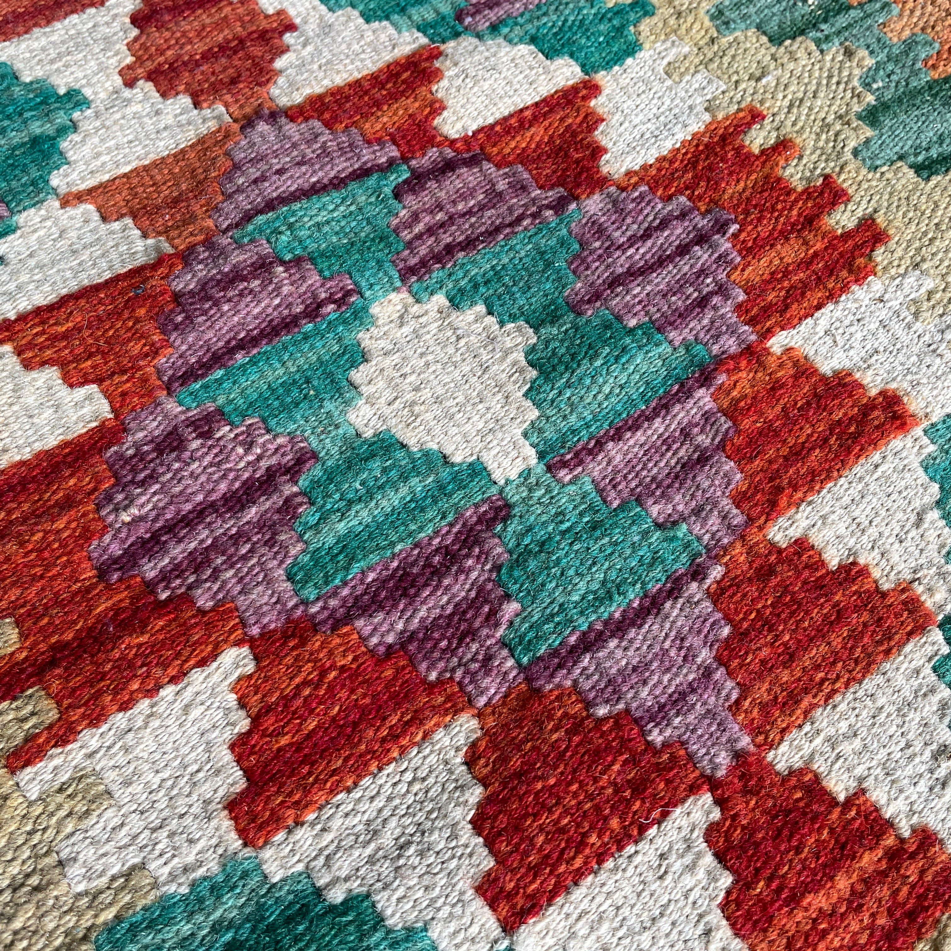 Afghan Kilim Door Mat