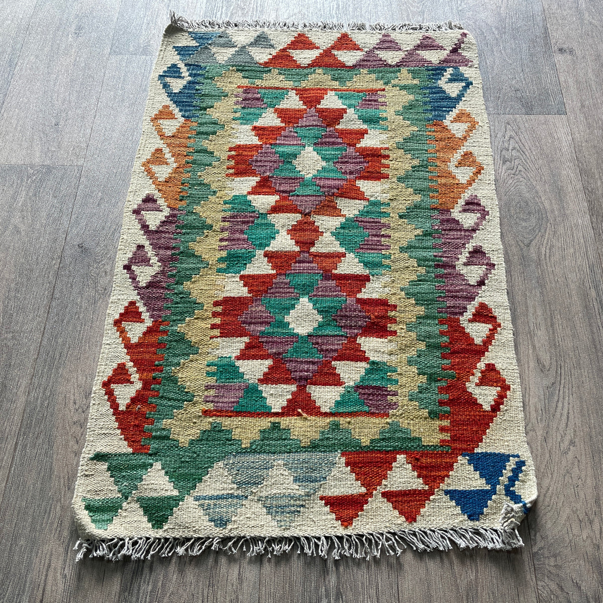 Afghan Kilim Door Mat