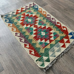 Afghan Kilim Door Mat