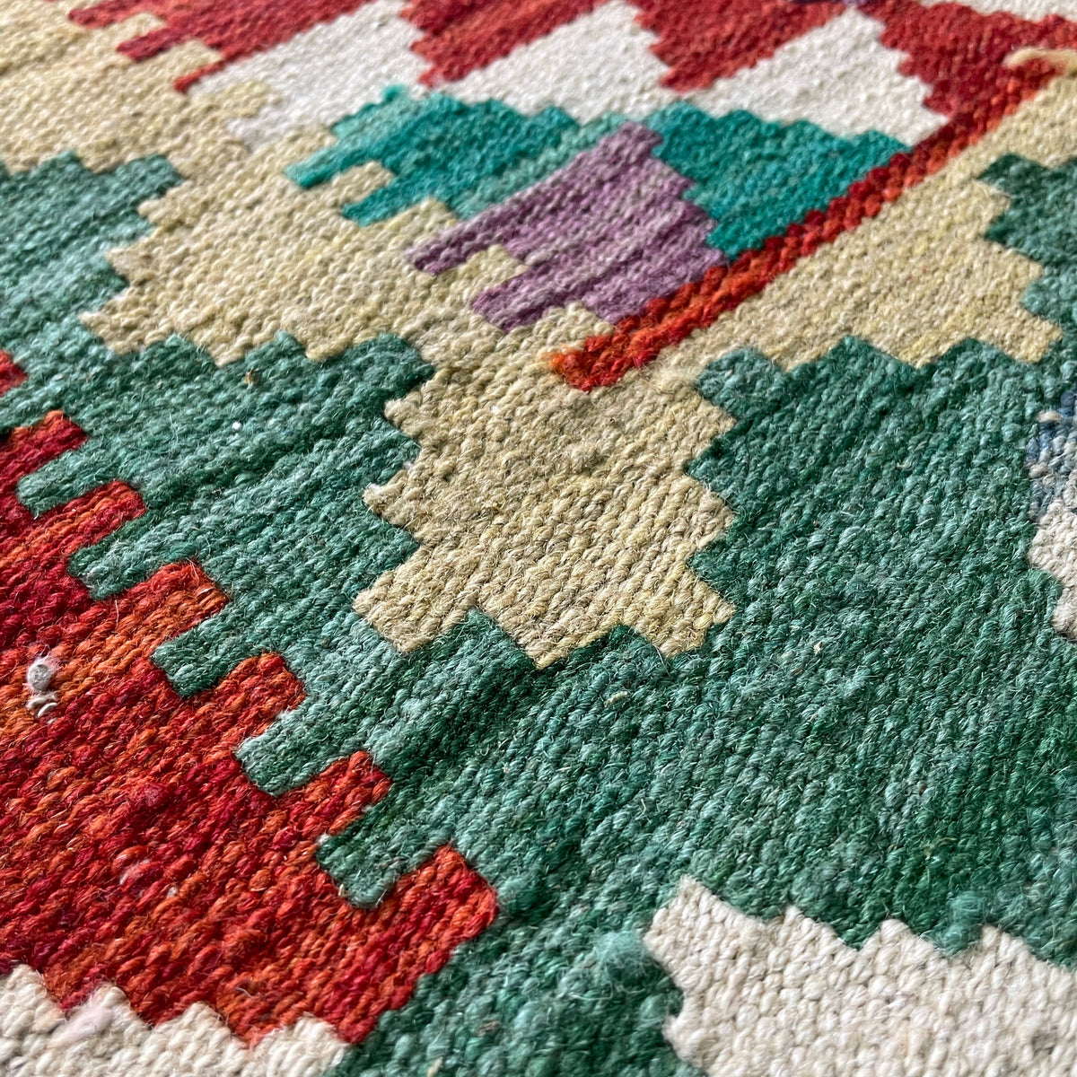 Afghan Kilim Door Mat