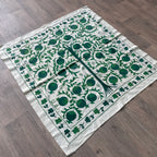 Uzbek Suzani Table Throw