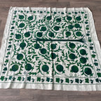 Uzbek Suzani Table Throw