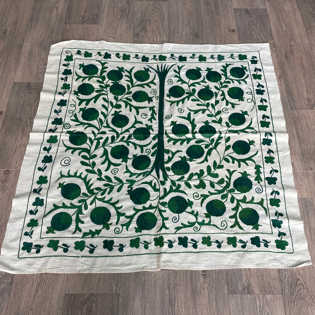 Uzbek Suzani Table Throw