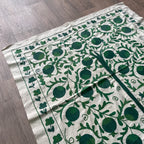 Uzbek Suzani Table Throw