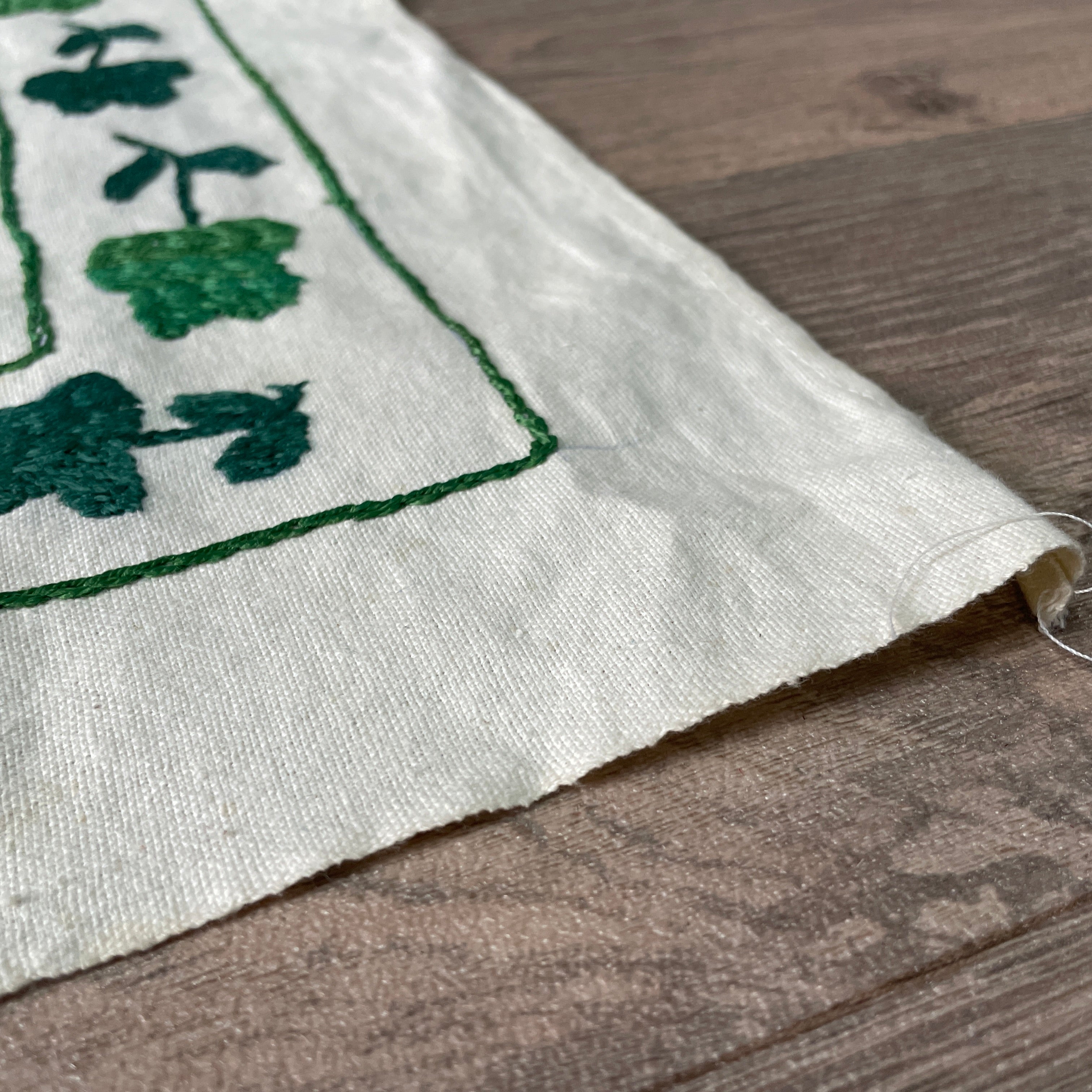 Uzbek Suzani Table Throw
