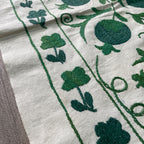 Uzbek Suzani Table Throw