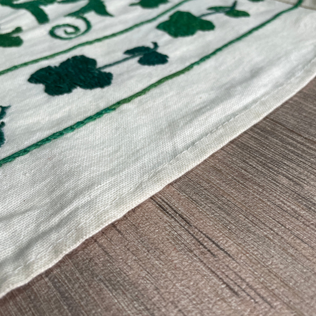 Uzbek Suzani Table Throw