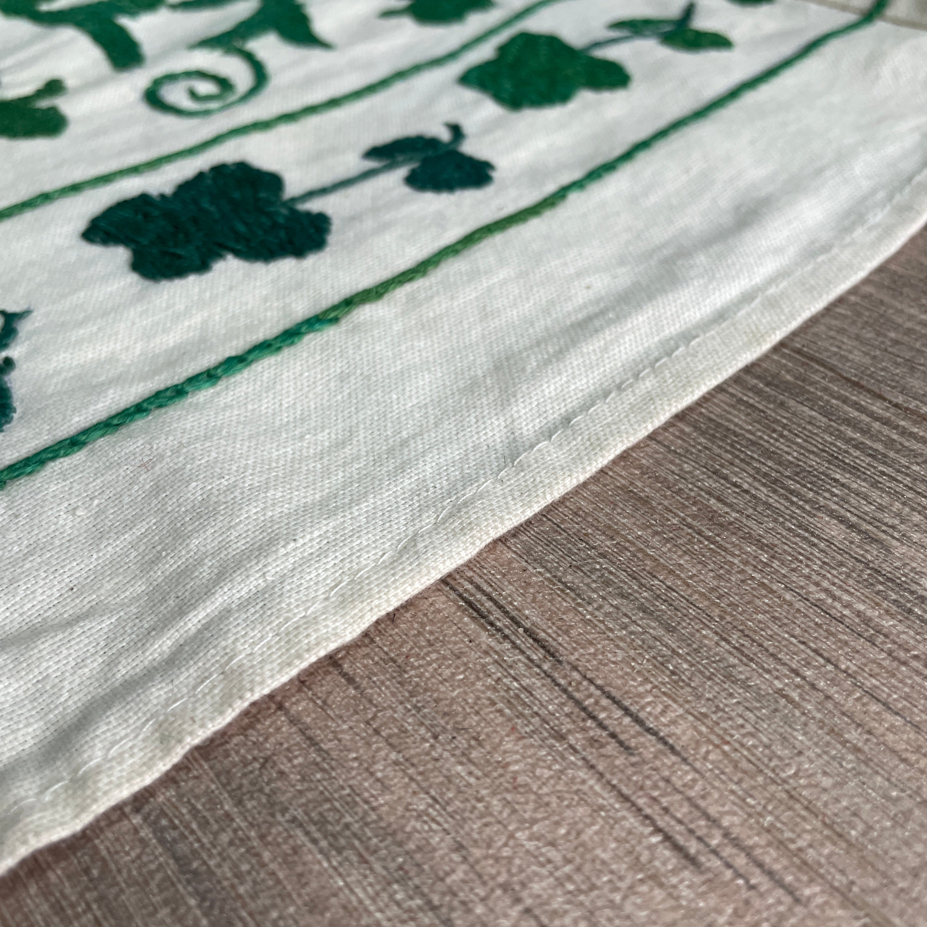 Uzbek Suzani Table Throw