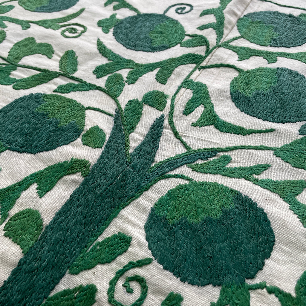 Uzbek Suzani Table Throw