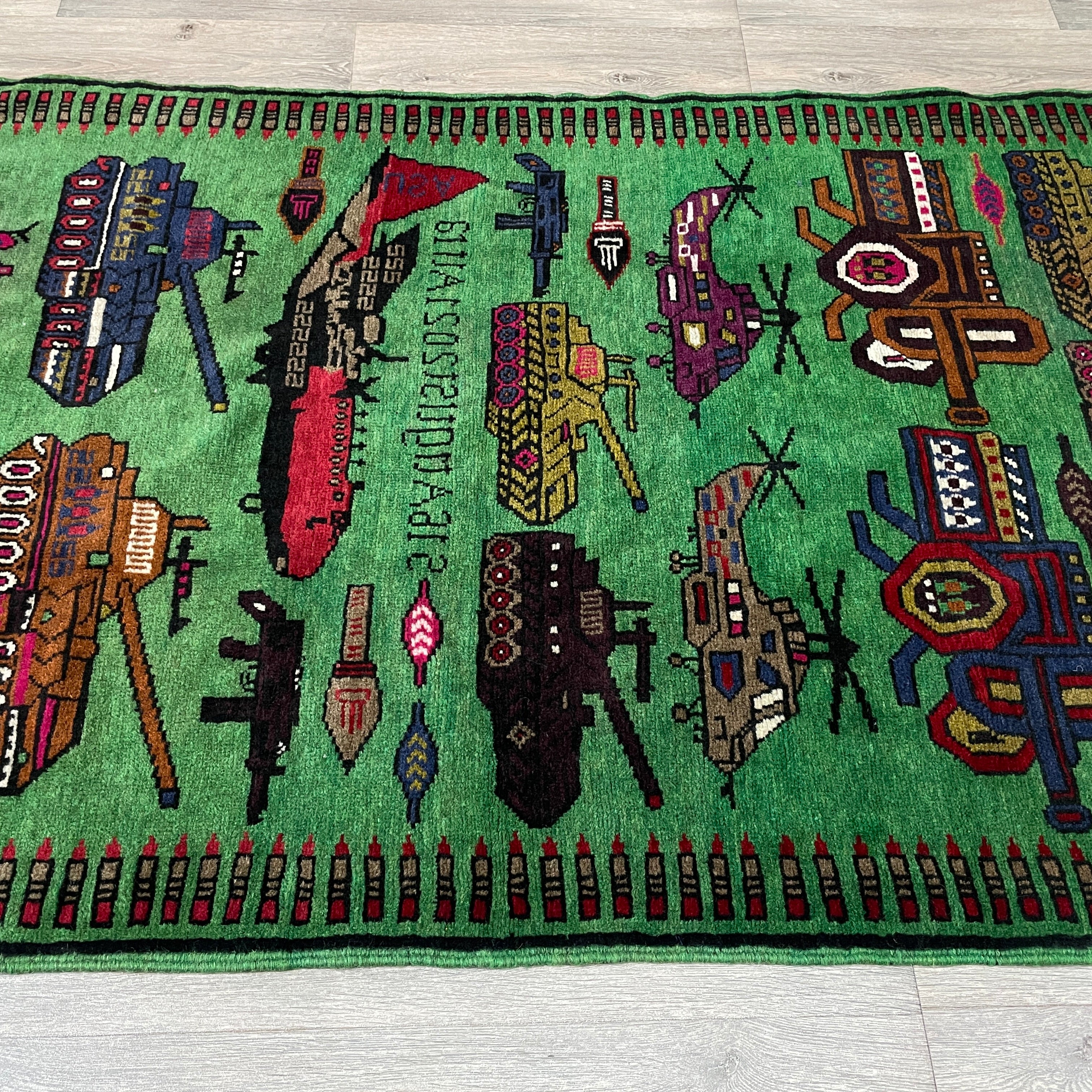 Afghan Soviet War Rug