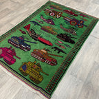 Afghan Soviet War Rug