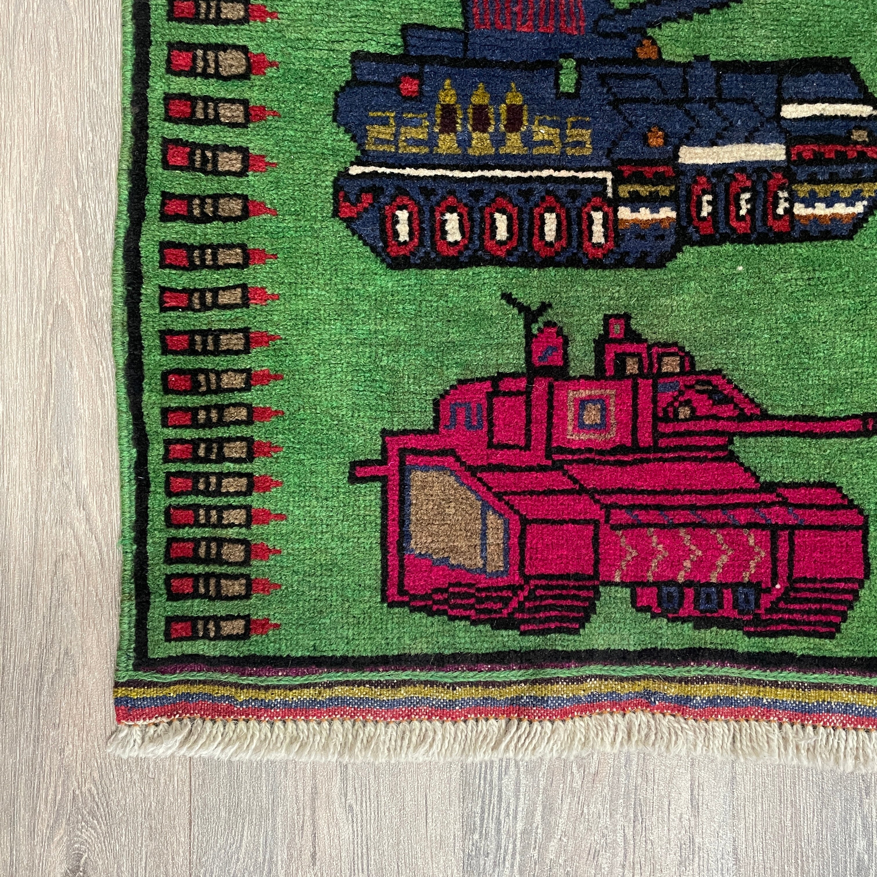 Afghan Soviet War Rug