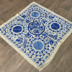 Uzbek Suzani Table Throw