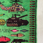 Afghan Soviet War Rug