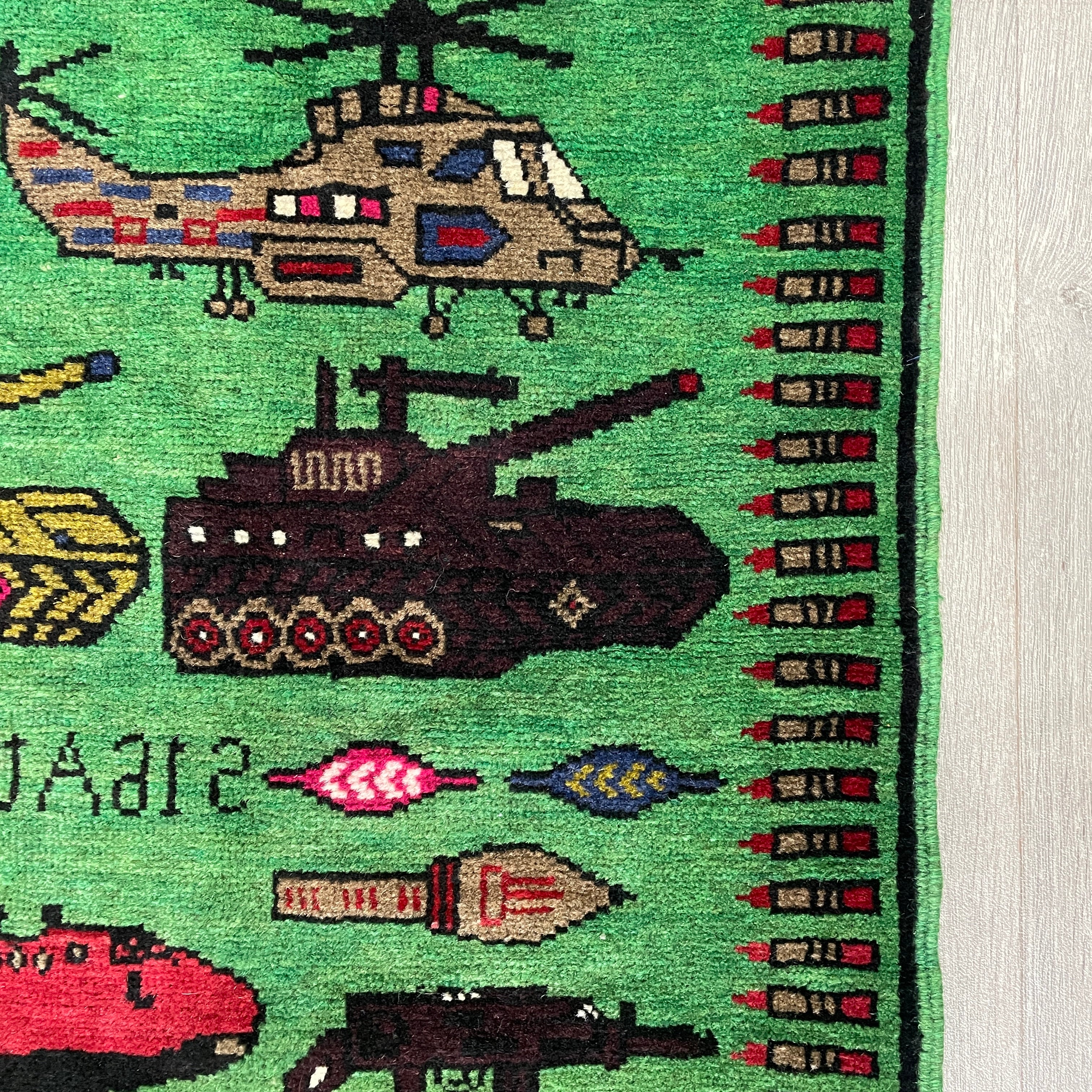 Afghan Soviet War Rug