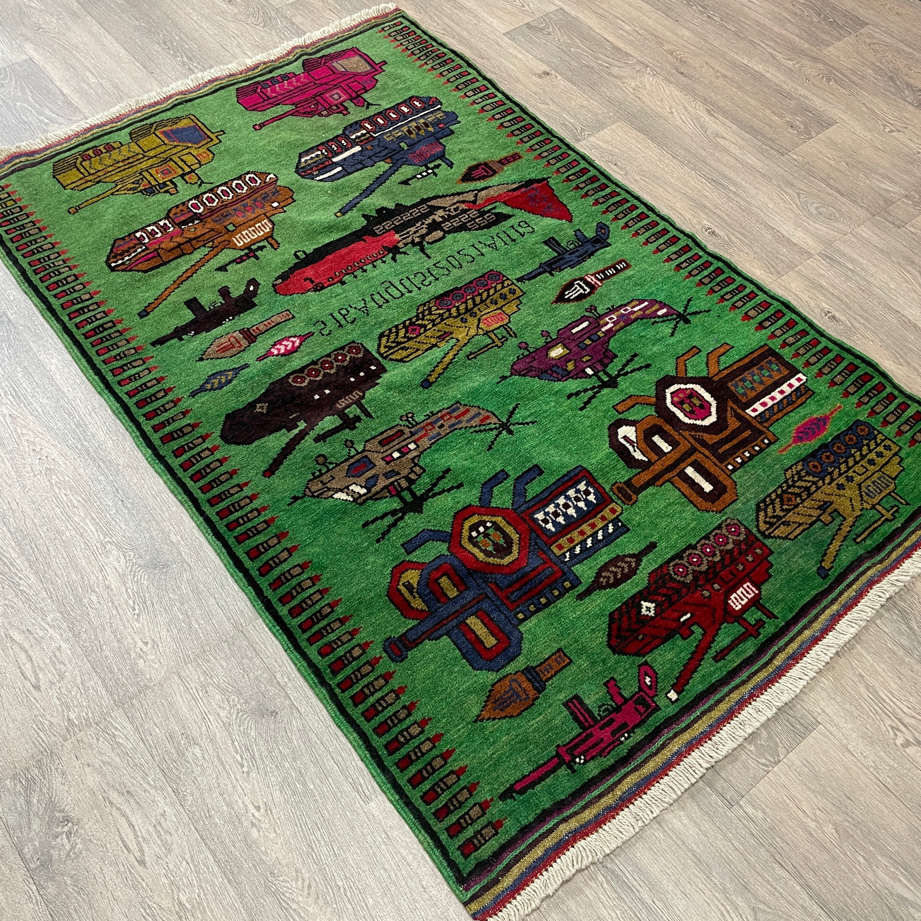 Afghan Soviet War Rug