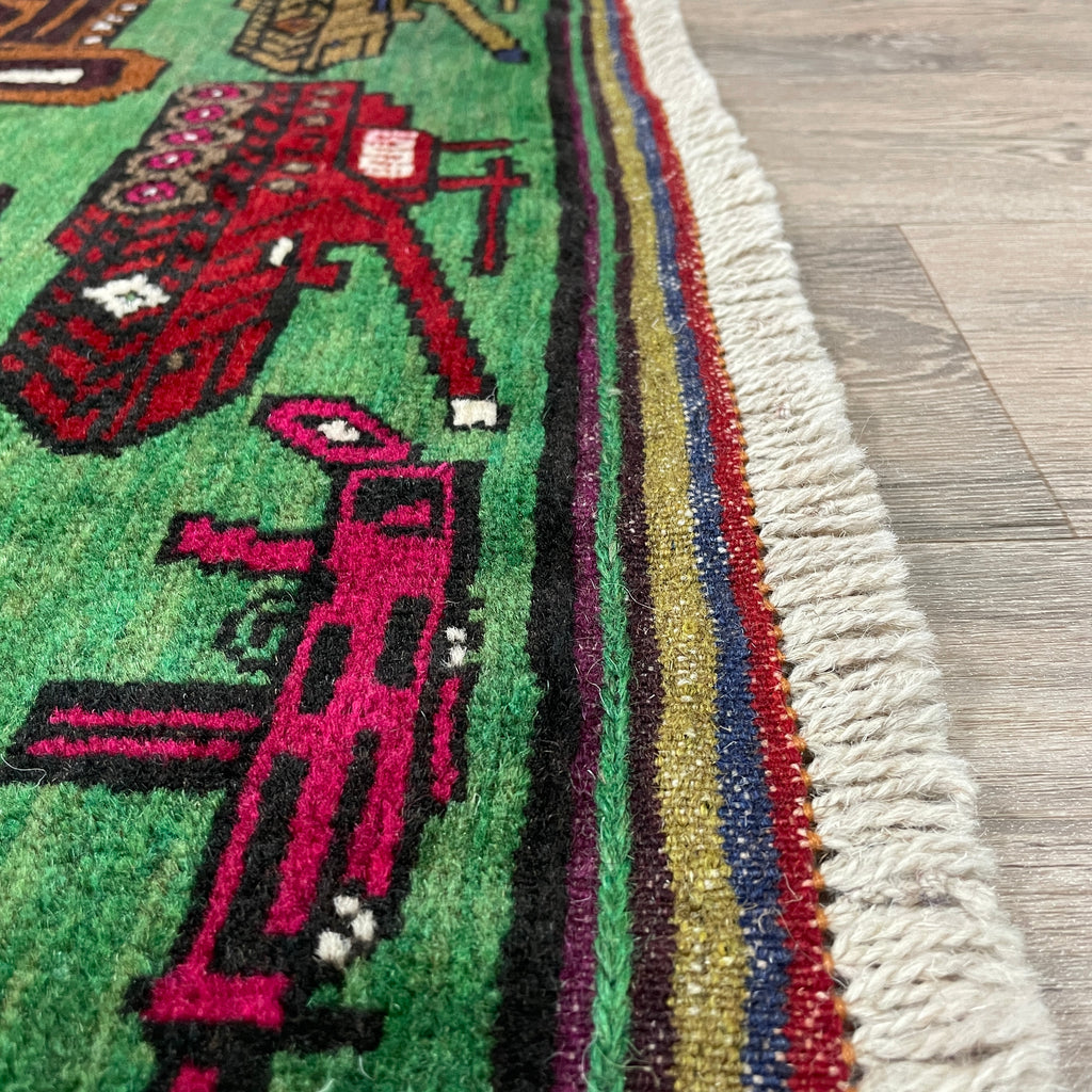 Afghan Soviet War Rug