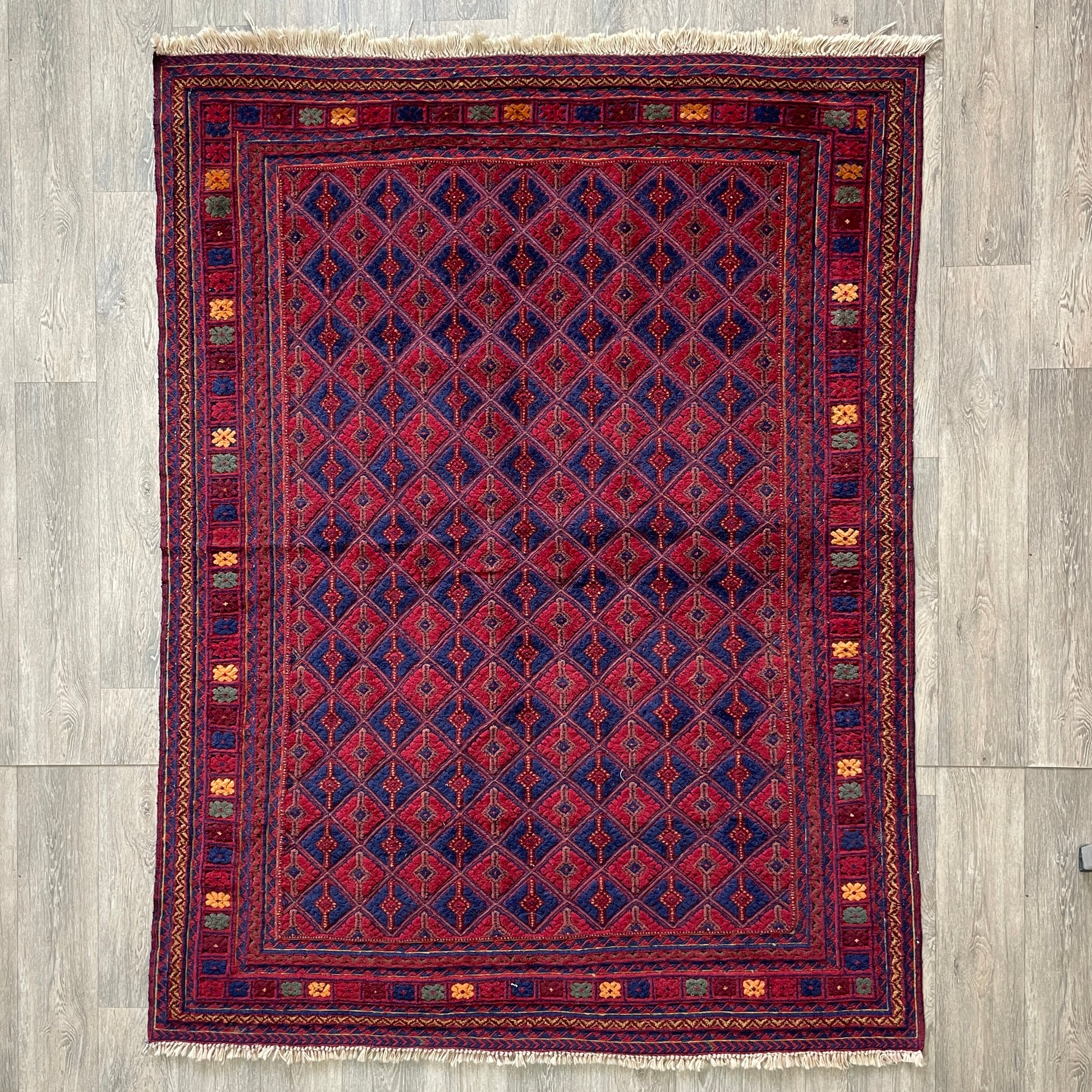 202 x 149 cm | Afghan Fine Mushwani Rug