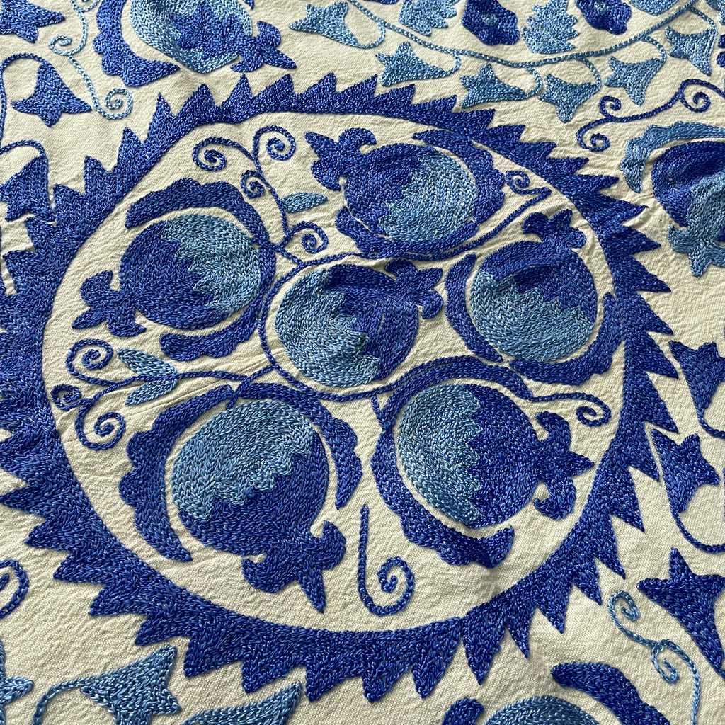 Uzbek Suzani Table Throw