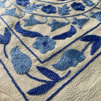 Uzbek Suzani Table Throw