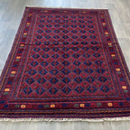 202 x 149 cm | Afghan Fine Mushwani Rug - Khorasan Rugs