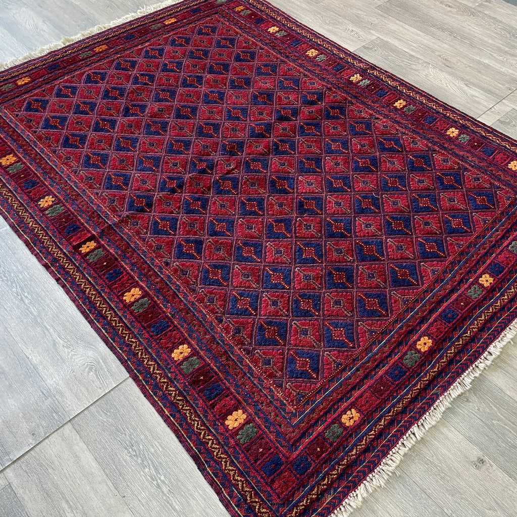 202 x 149 cm | Afghan Fine Mushwani Rug