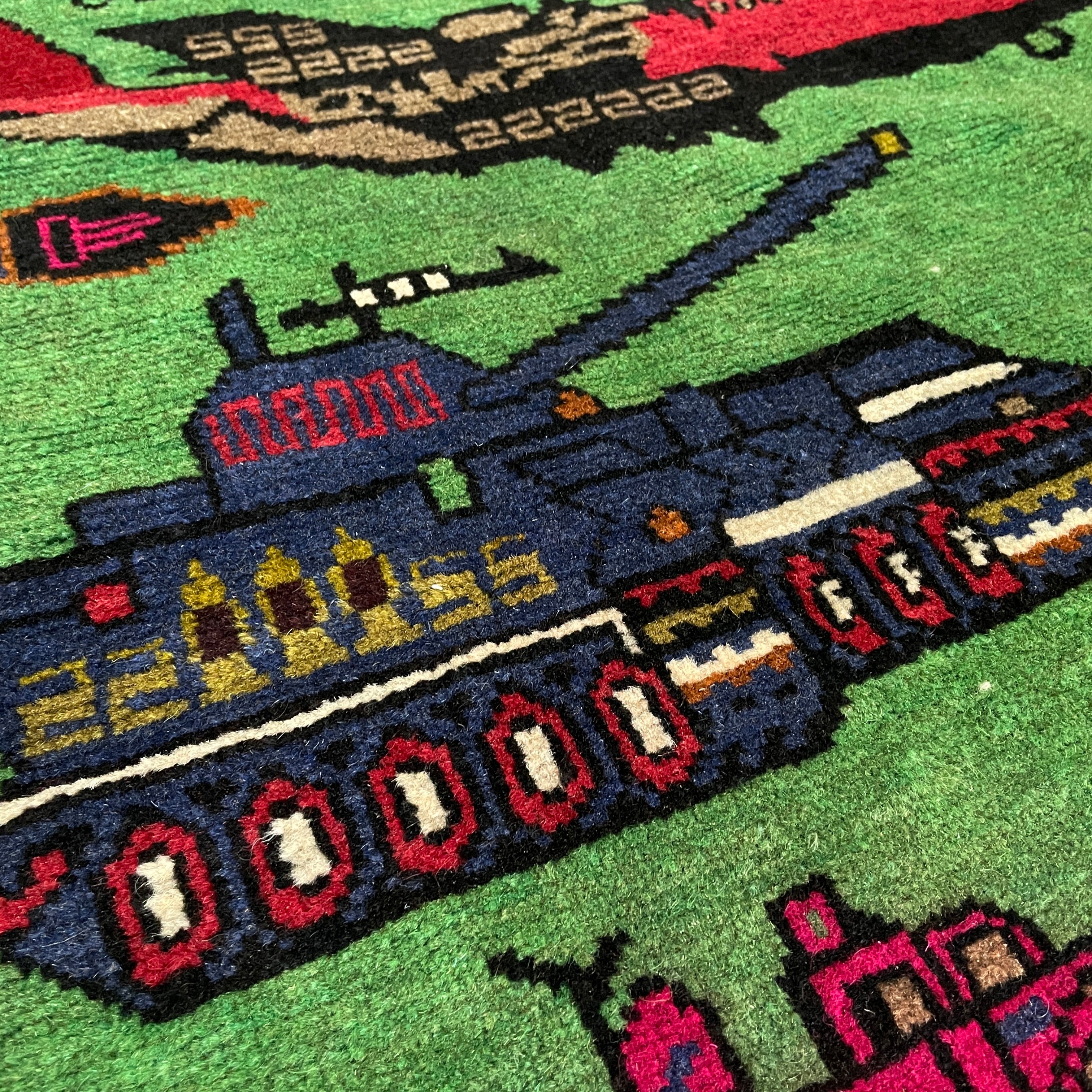 Afghan Soviet War Rug