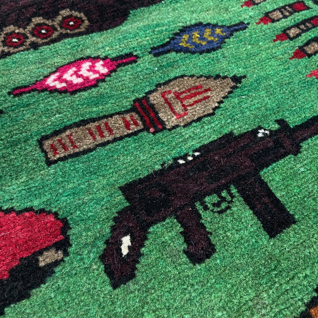 Afghan Soviet War Rug
