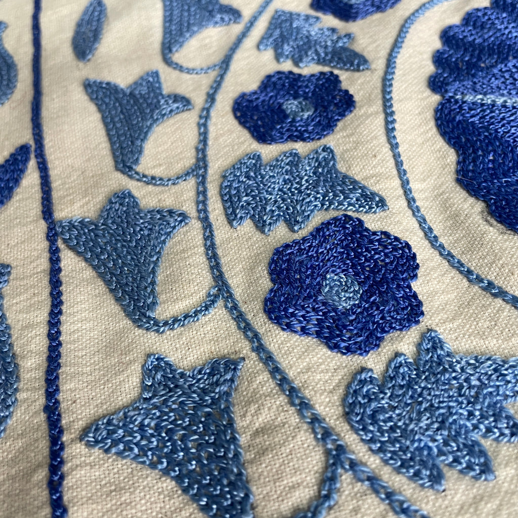 Uzbek Suzani Table Throw